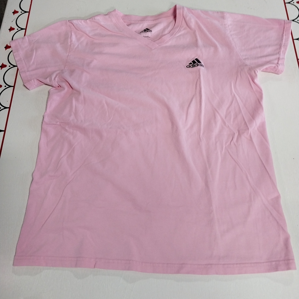 Adidas Pink Short Sleeve Tee